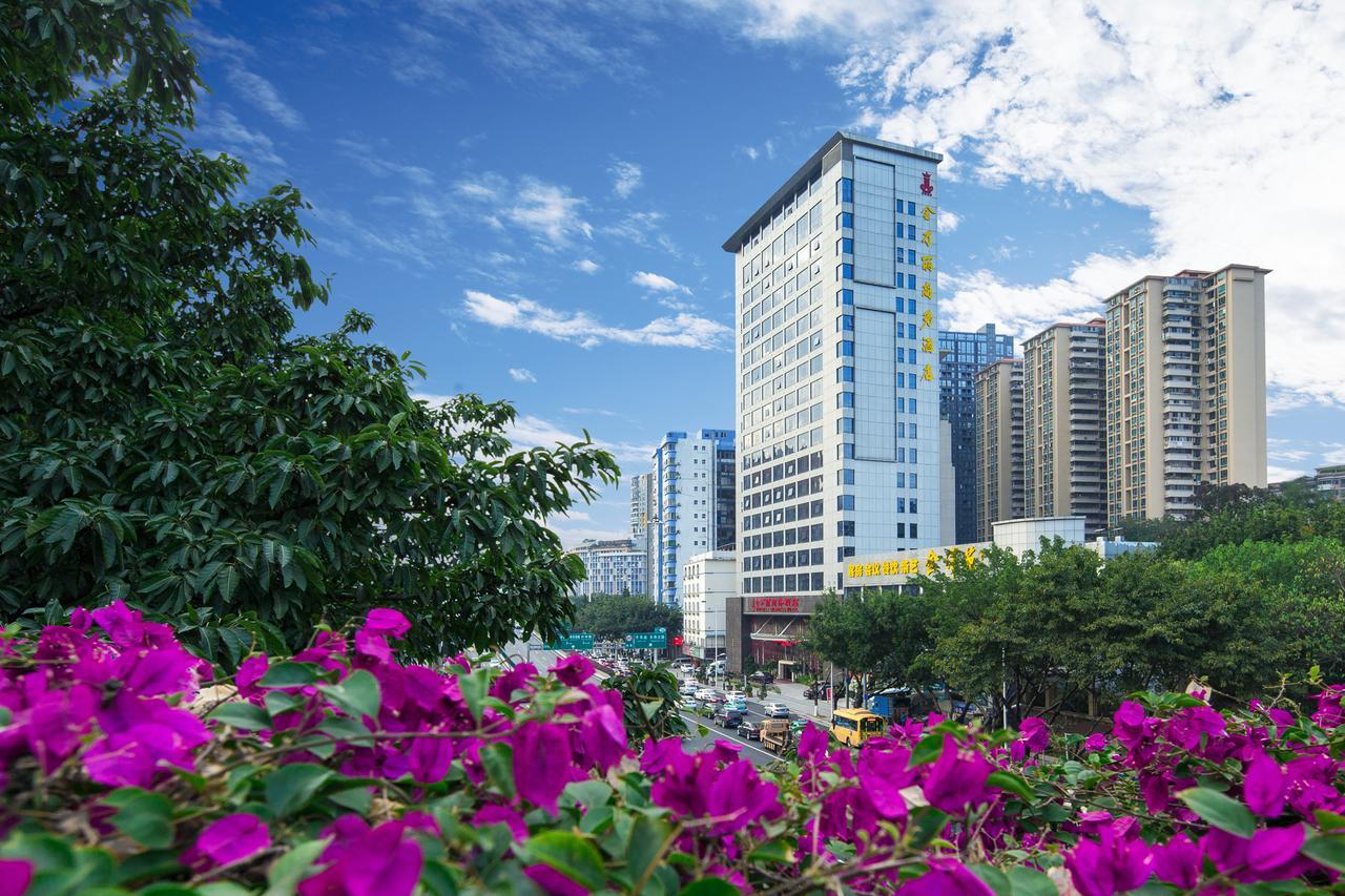 Guangzhou Jin Wan Li Business Hotel Dış mekan fotoğraf